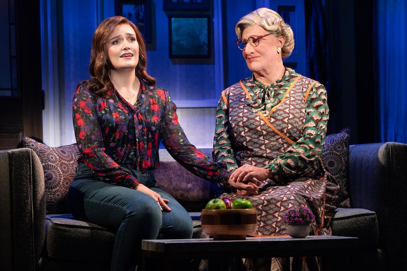 Melissa Campbell and Craig Allen Smith portray divorced parents in the touring Broadway...