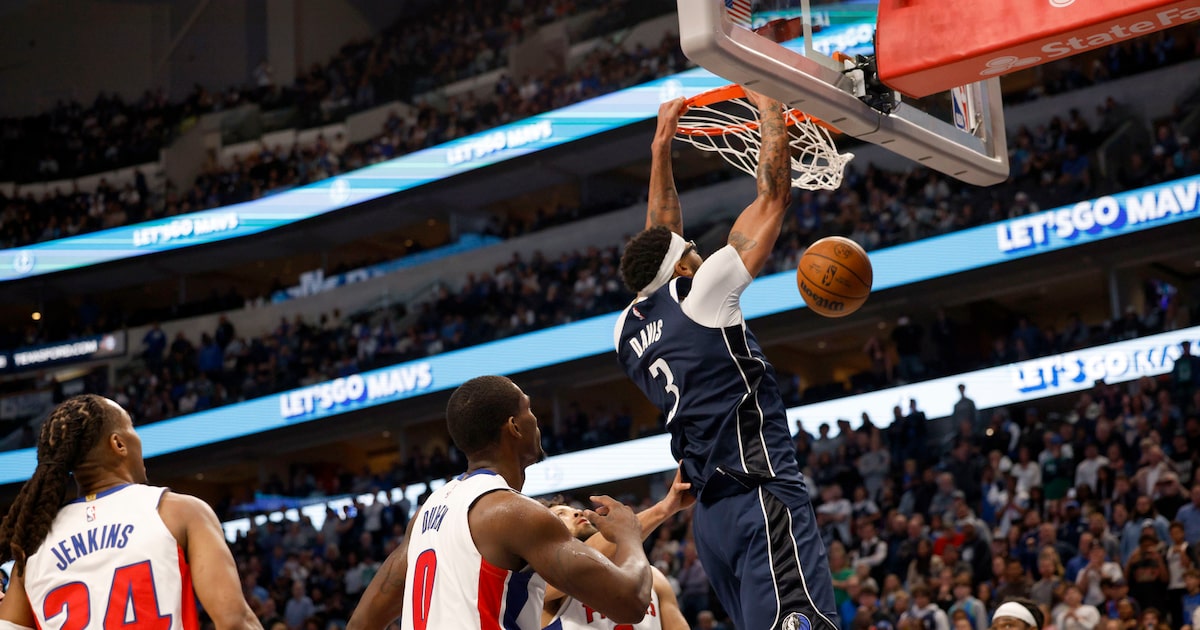 Mavericks survive physical battle with East-leading Pistons, pick up thrilling OT win