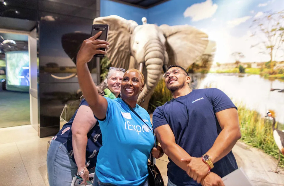 Science teachers take part in a full day workshop and have fun touring the museum to prepare for the field trip day. (Courtesy of Nick de la Torre/Aramco)
