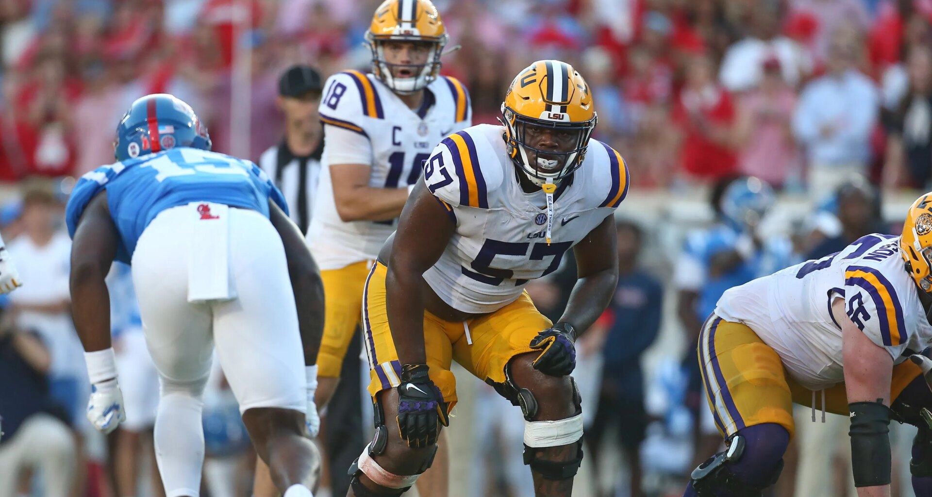 Texas A&M is in the running for two LSU transfer offensive linemen