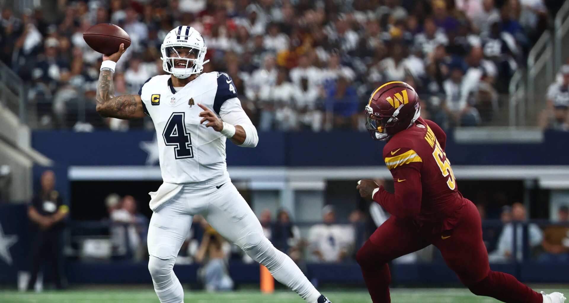 Cowboys at Commanders odds, picks and predictions