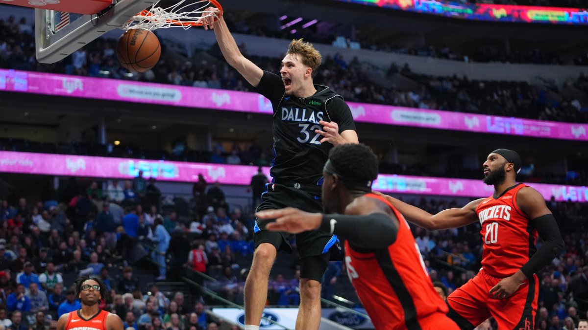 Anthony Davis scores 29 points as Mavs beat Rockets – NBC 5 Dallas-Fort Worth