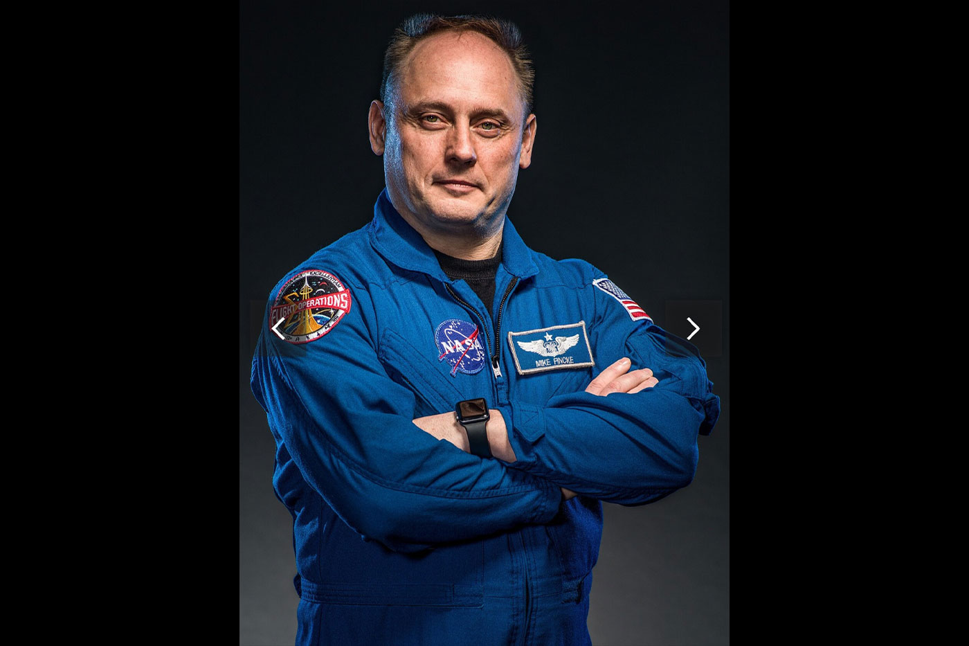 Astronaut Mike Fincke