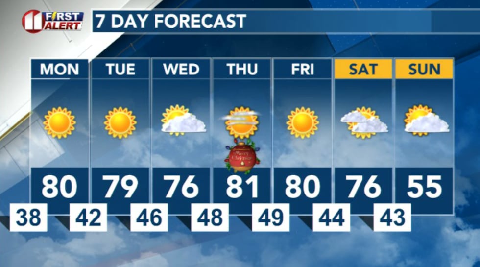 7 Day Forecast