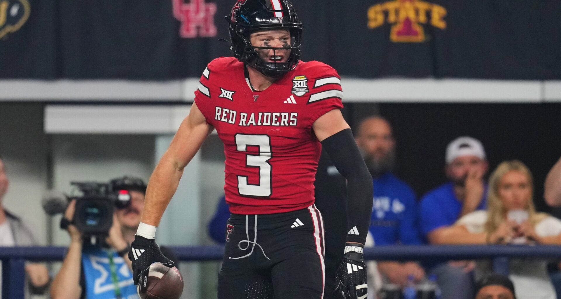 Texas Tech earns Big 12 title and likely first-round CFP bye with 34-7 win over BYU