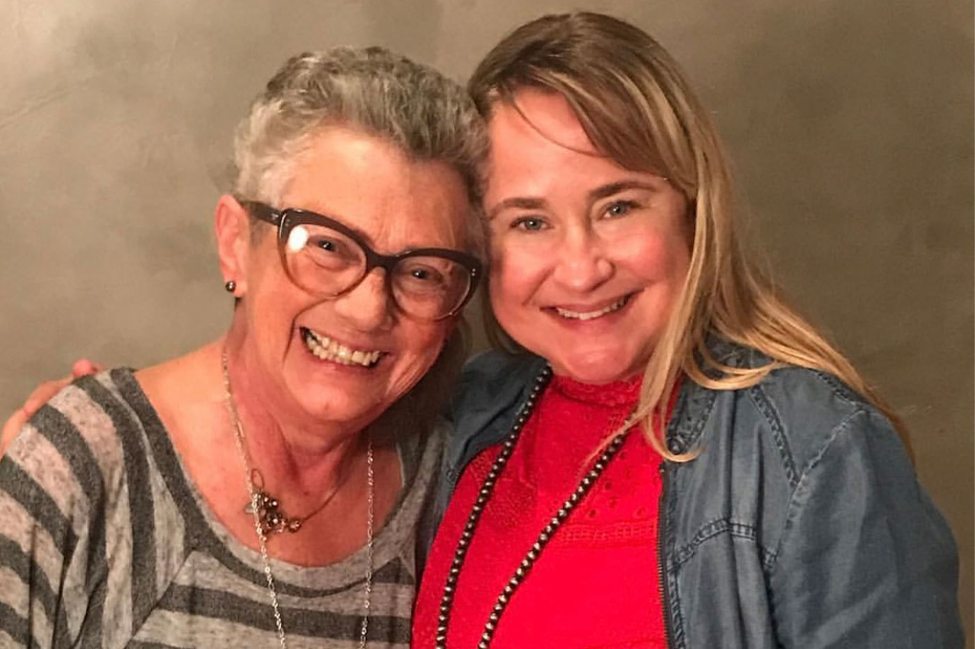 Toni Brock and Sally Allen