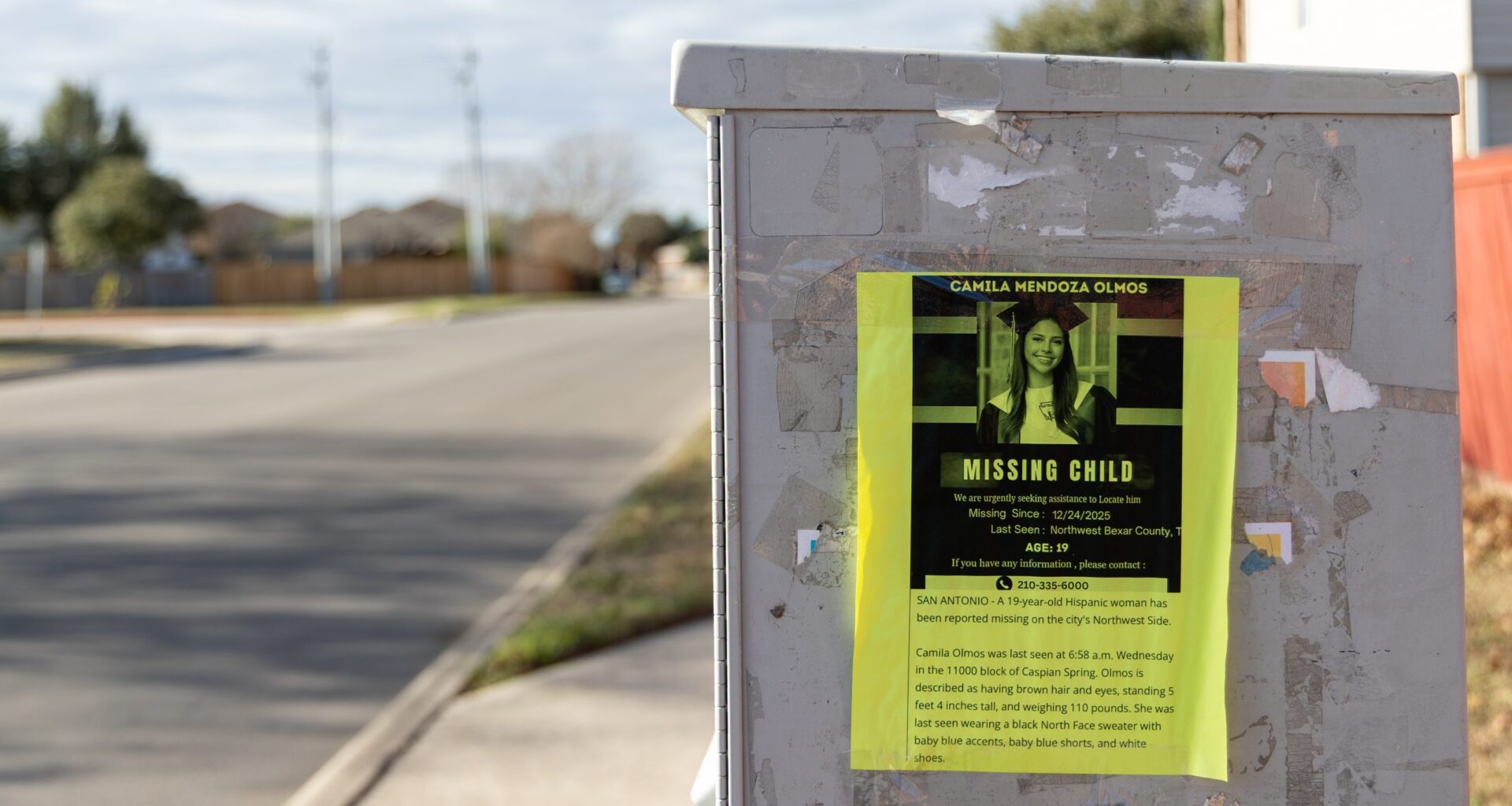 Body found near search area for Camila Mendoza Olmos