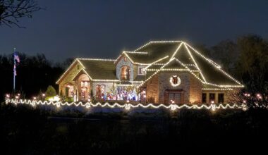 North Aledo Home Transformed into Magical Christmas Wonderland