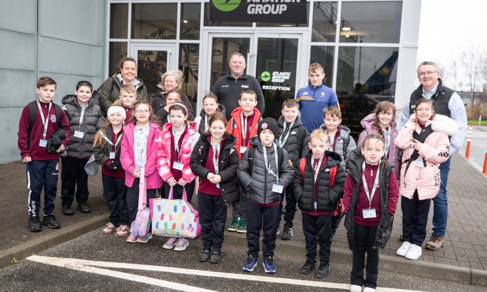 Atlantic Aviation Group welcomes Corpus Christi NS pupils