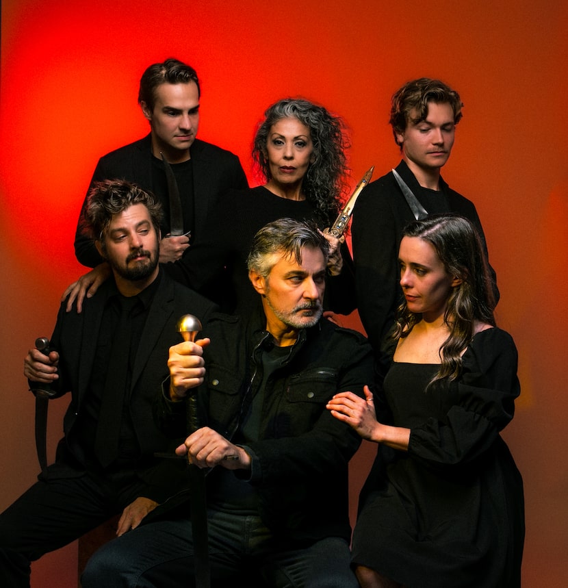 The knives are out in Theatre Three's production of "The Lion in Winter," James Goldman's...