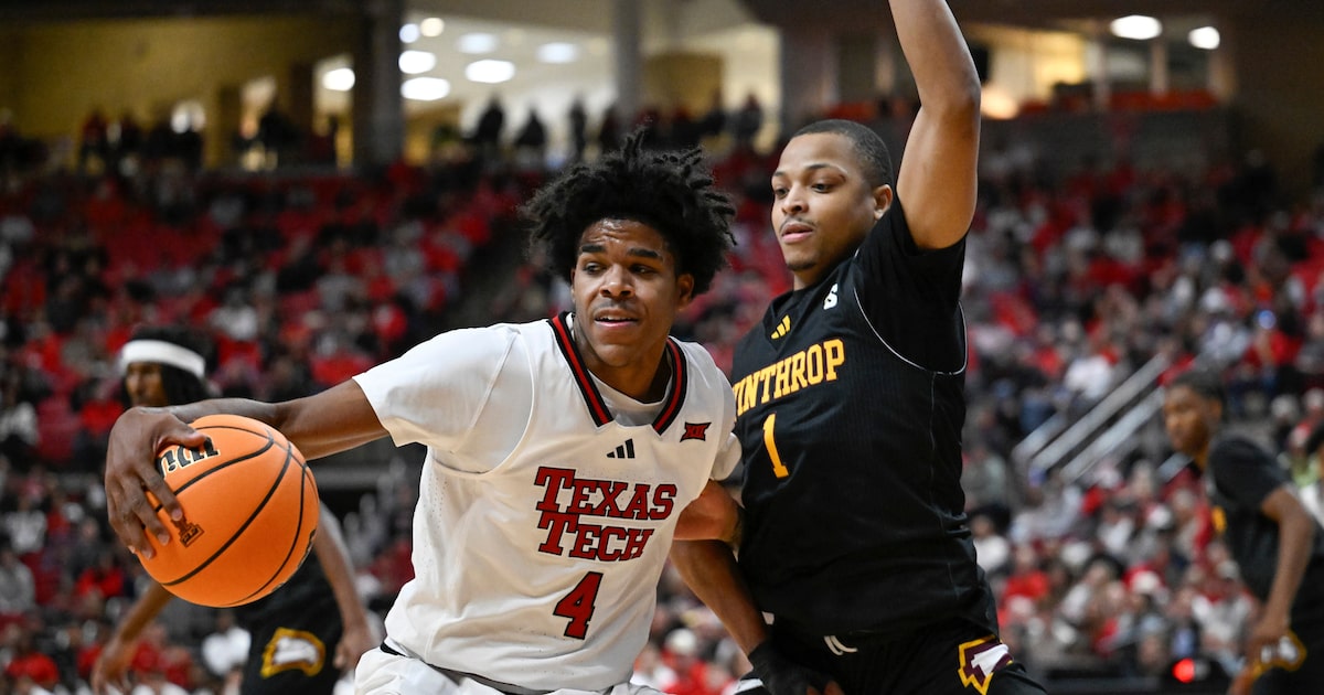 Anderson scores 29 points as No. 15 Texas Tech wins 46th straight non-conference home game