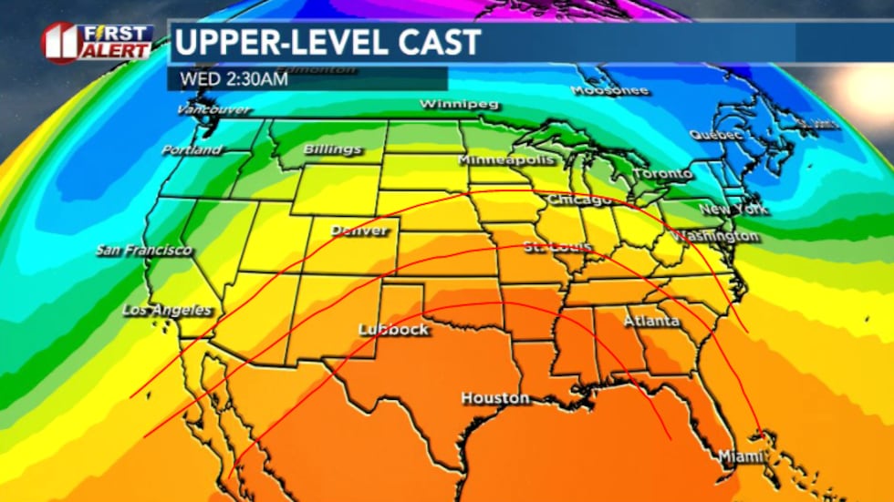 A ridge of high pressure will strengthen as we head toward Christmas, locking in dry, warm...
