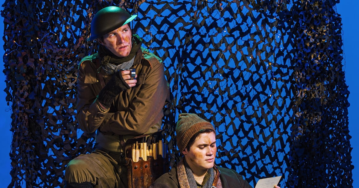 Stage West beautifully understates the unlikely Christmas truce of 1914 with ‘All Is Calm’