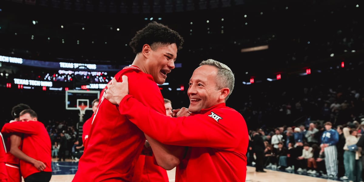 Texas Tech Men’s Basketball up to 15th in Top 25