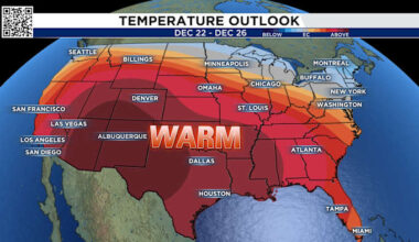 Bundle up for one more chilly morning before a warm weekend in Houston!