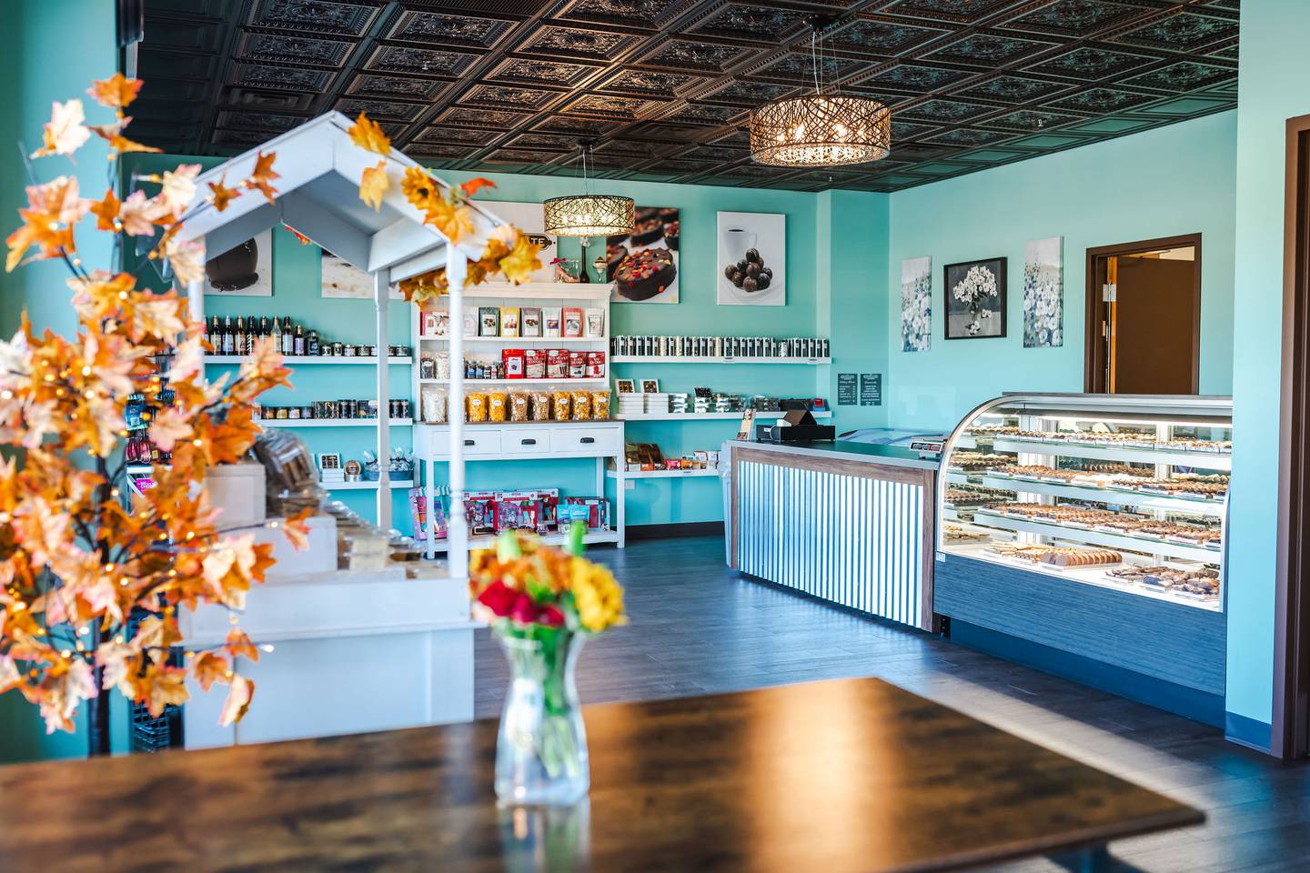 The Chocolate Shoppe is located on U.S. Route 34 in Plano.