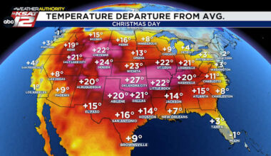 Feeling the warmth? San Antonio could set a record this morning