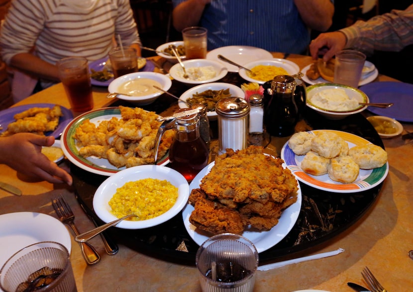 It's family-style food at Babe's.