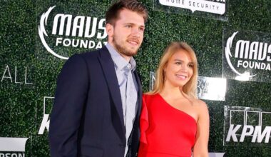 Former Maverick Luka Doncic announces birth of second child with fiancée Anamaria Goltes