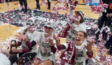 Why not them? Texas A&M women’s volleyball sweeps Kentucky to win national title