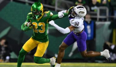 Oregon blows out James Madison, advances to take on Texas Tech at Orange Bowl