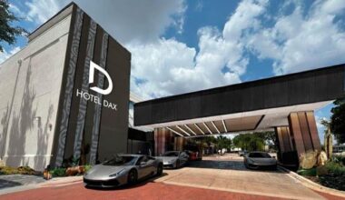 Concept of newly renovated Hotel Dax in Addison, Texas