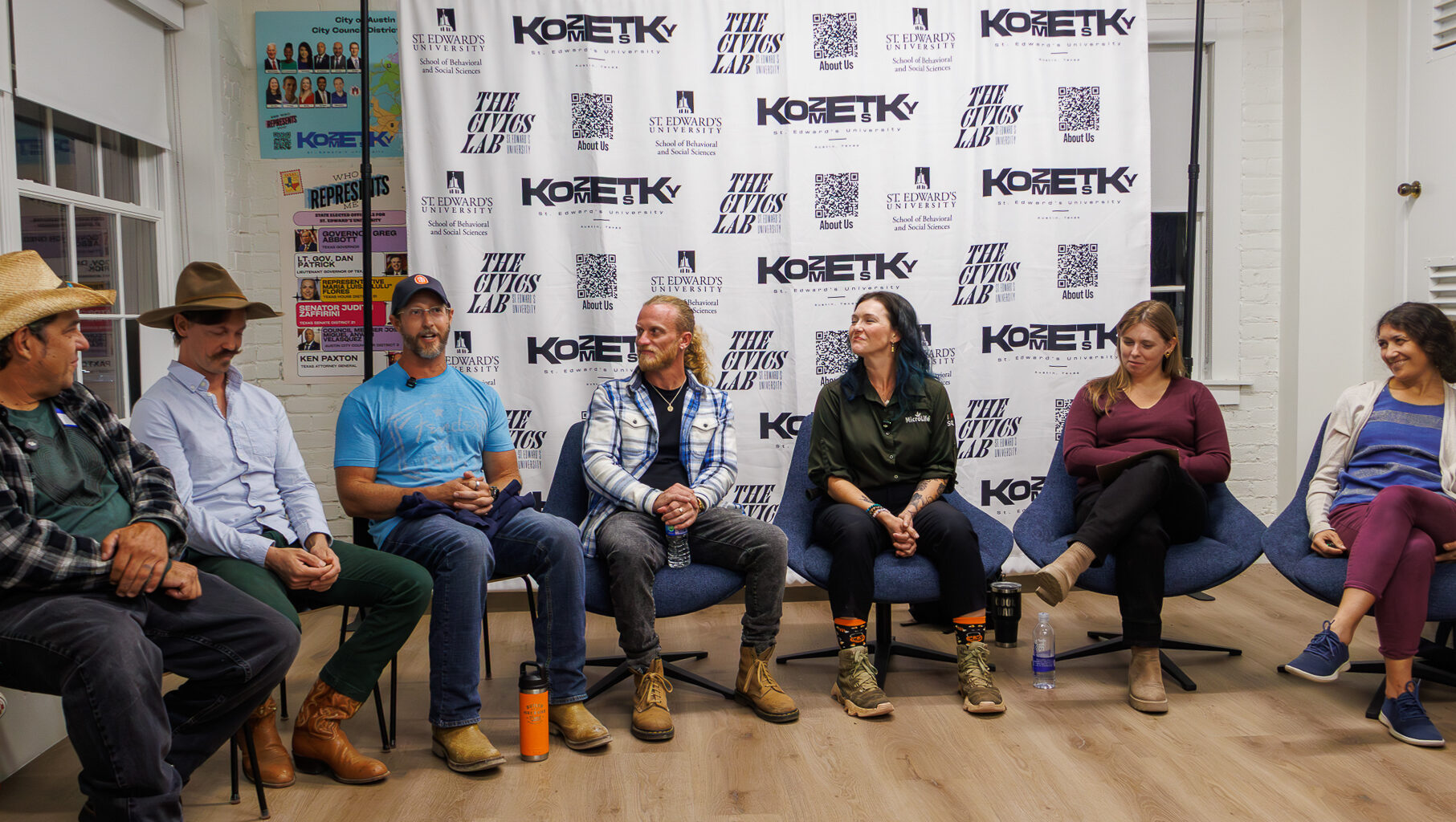 Kozmetsky Center, Civics Lab encourage community to learn about Get Fertilizer Wiser at town hall