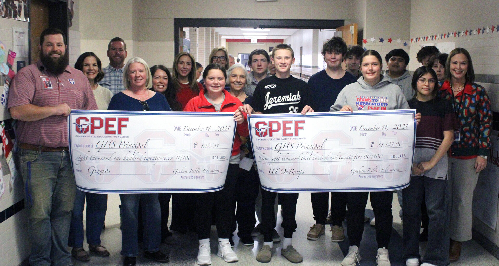 Education foundation donates over $100,000 to GISD teachers