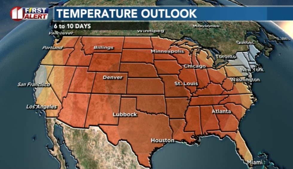 We’re locked into a stretch of unseasonable warmth that’s pushing temperatures well above normal