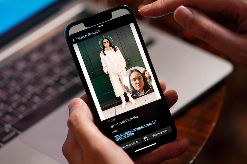 Hoan Ton-That, a Clearview AI founder, demonstrated the company's facial recognition...