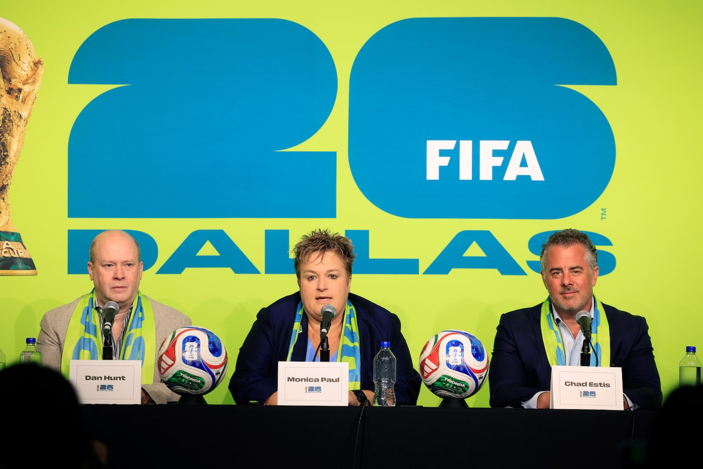 The North Texas FWC Organizing Committee comprising Dan Hunt Monica Paul and Chad Estis...