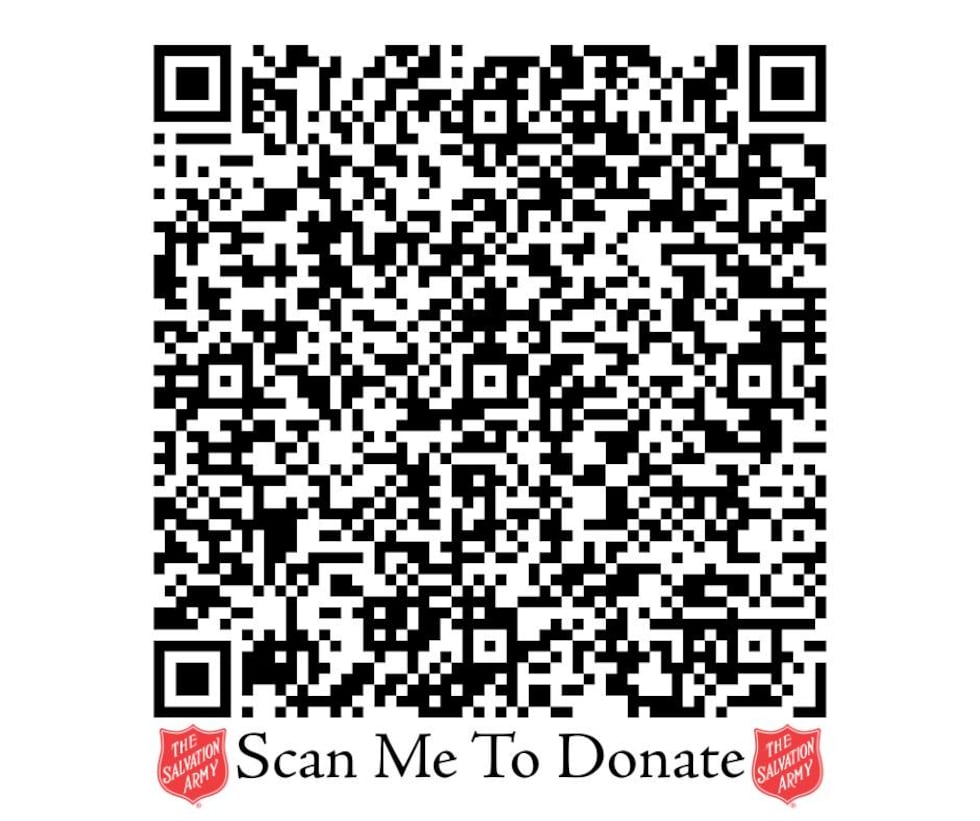 The best way to help is to use this QR code for the Salvation Army. All the money stays here...