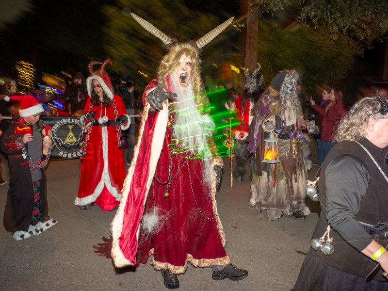 More frightening photos from San Antonio’s Krampus Parade
