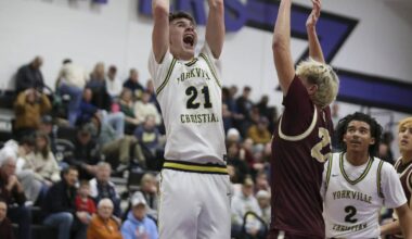 Yorkville Christian vs. Morris boys basketball, Plano Christmas Classic – Shaw Local