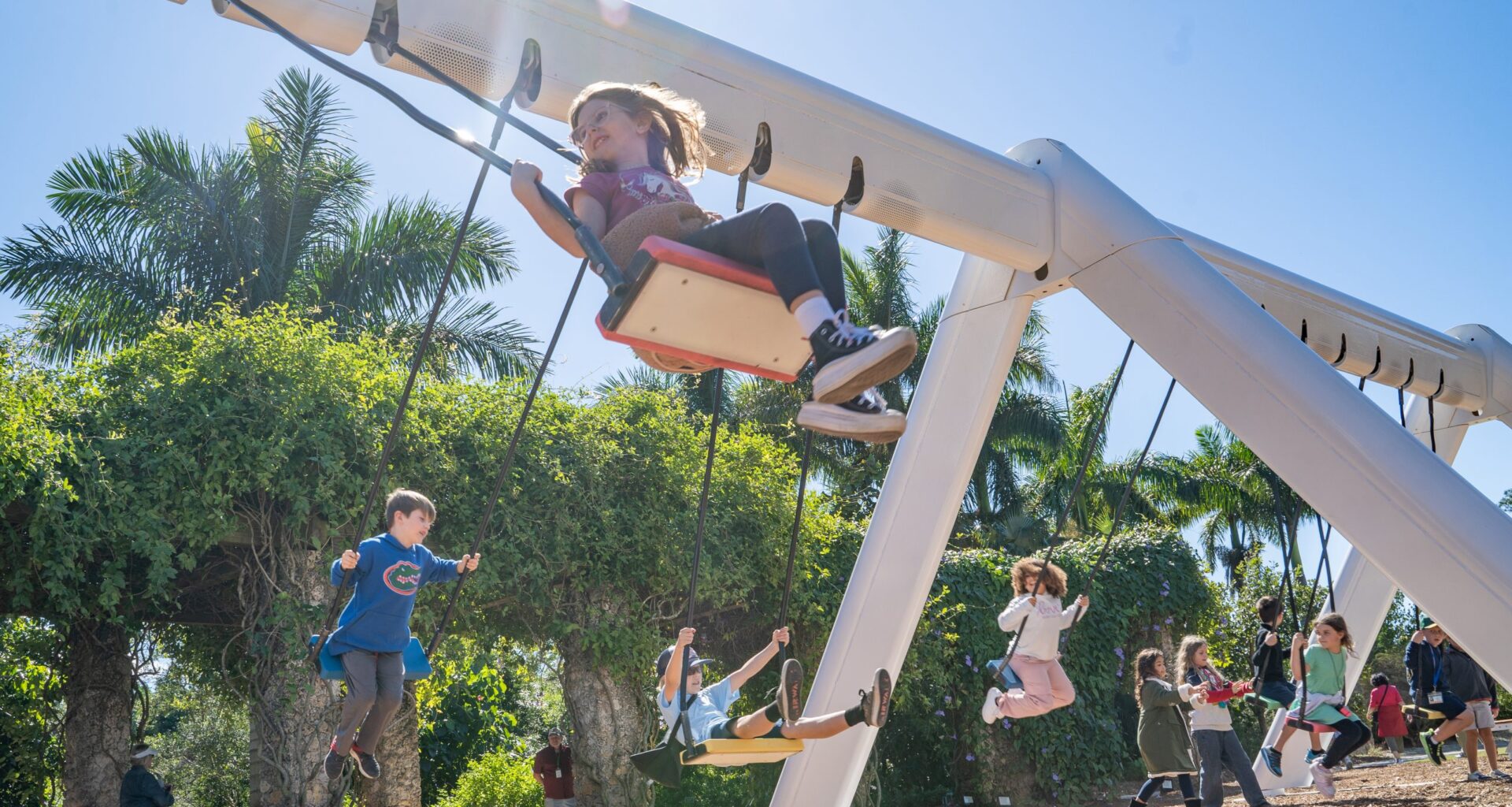 Swing into the new year at the Fort Worth Botanic Garden