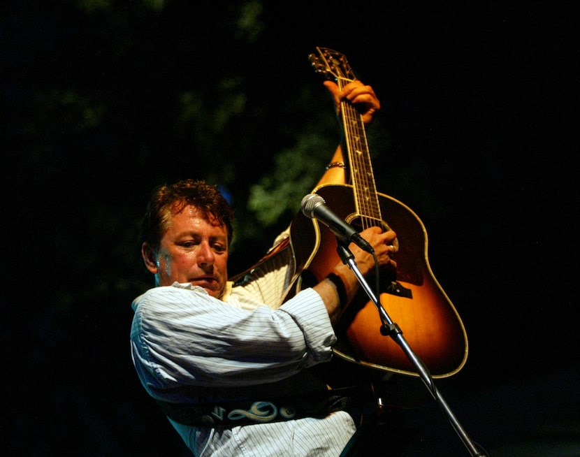 Joe Ely performs on the first day of the Austin City Limits Music Festival on Sept. 17, 2004...