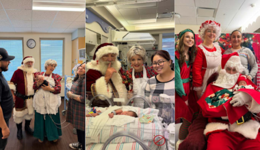 Santa makes special stop at Memorial Hermann NICU to celebrate babies’ first Christmas