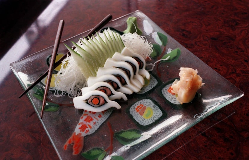 Tiger's Eye sushi was one of the top sellers at The Blue Fish on Greenville Avenue in...