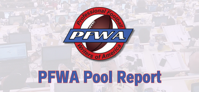 PFWA Pool Report Header