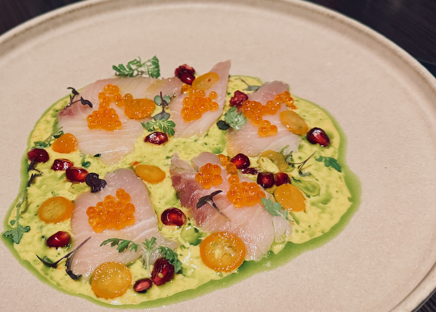 tiradito de Hiramasa