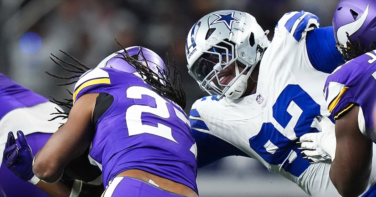 DT Quinnen Williams leaves Cowboys-Vikings in fourth quarter with injury