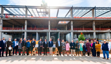 Collin College Celebrates Topping Out of Health Sciences Center in Frisco