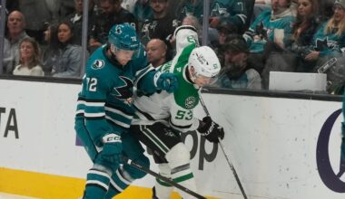 Wyatt Johnston and Roope Hintz goals help lift Stars over San Jose Sharks