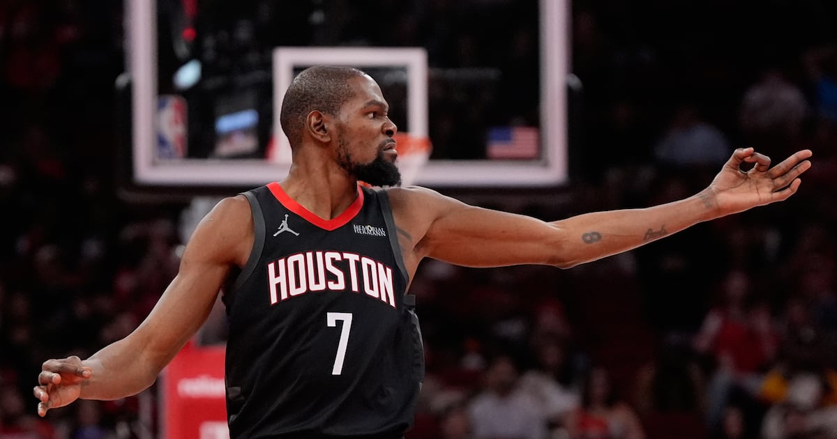 Houston Rockets' Kevin Durant eighth ever to reach 31,000 points