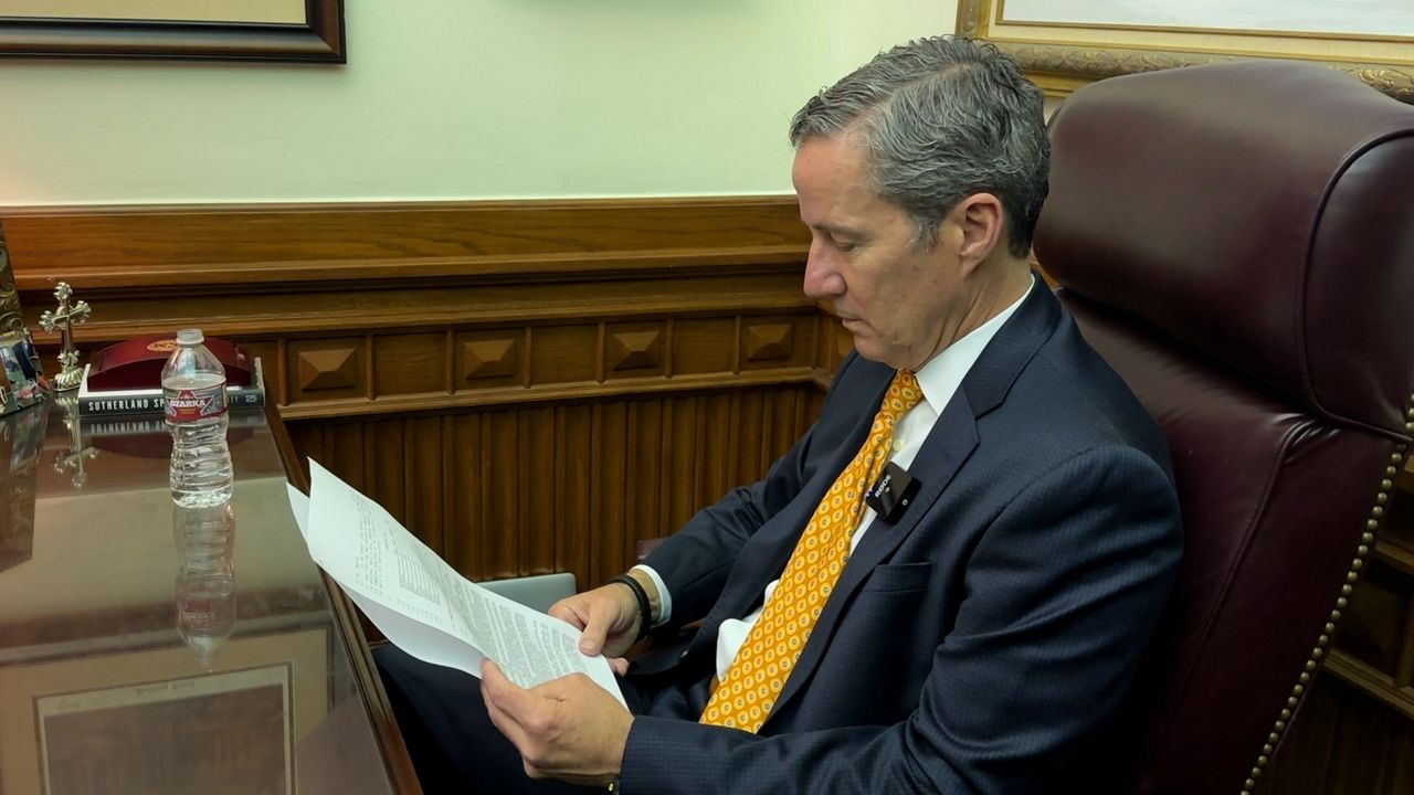 Texas Comptroller Kelly Hancock. (Spectrum News)