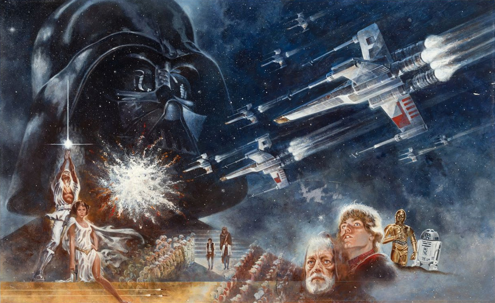 1977 'Star Wars' Painting Sells for Record $3.9M at Dallas Auction » Dallas Innovates