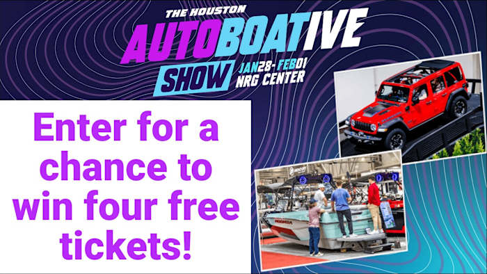 The Houston AutoBoative Show combines cars and boats in one impressive event