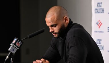 Dak Prescott shows signs of frustration as Cowboys stare down elimination from playoffs