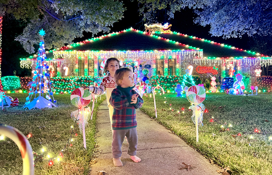 Holiday magic, one stop at a time