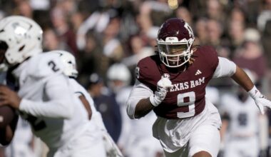Texas A&M edge rusher Cashius Howell wins SEC Defensive Player of the Year award